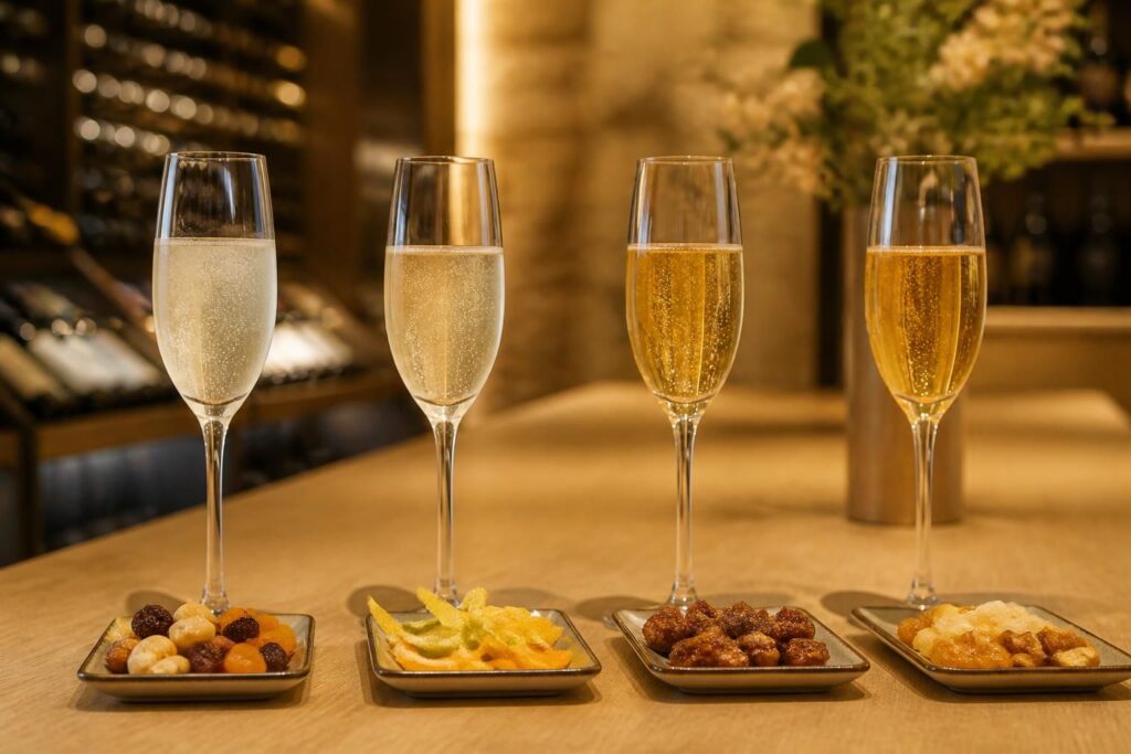 découvrez les différences entre champagne brut, sec et demi-sec pour choisir la bouteille idéale selon vos goûts et occasions.