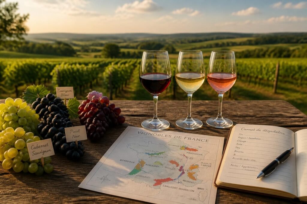 découvrez les bases du vin avec notre guide pour débutants : cépages, régions viticoles et conseils de dégustation pour apprécier chaque bouteille.