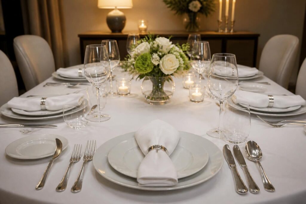 découvrez les règles simples pour dresser une belle table et réussir un repas soigné avec élégance et convivialité.