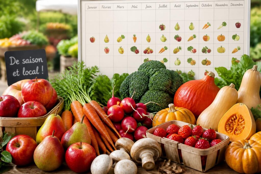 découvrez le calendrier des fruits et légumes de saison et leurs bienfaits pour une alimentation saine et gourmande tout au long de l'année.