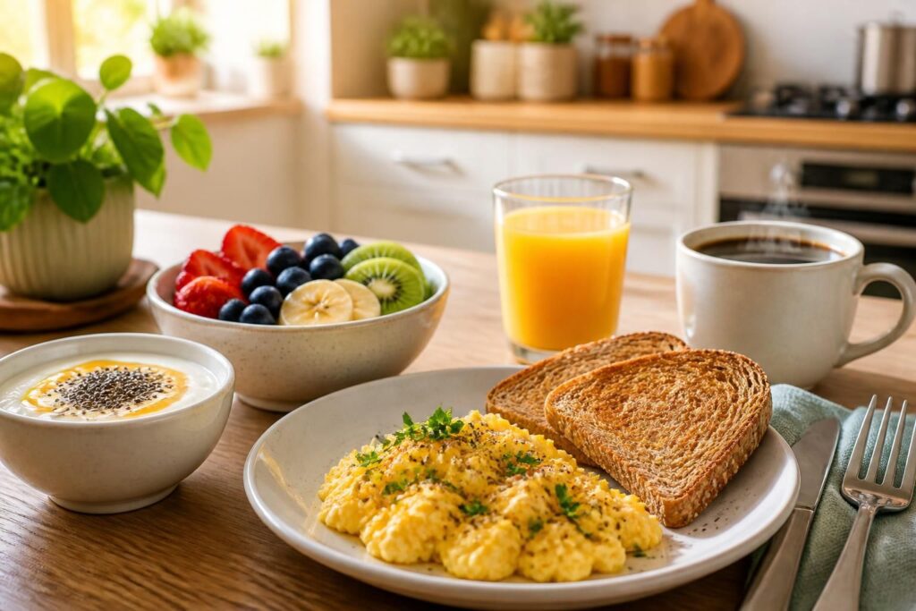 découvrez comment préparer un petit-déjeuner équilibré pour bien démarrer la journée avec énergie et vitalité.