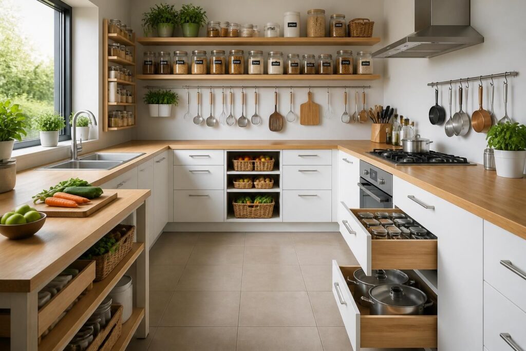 découvrez les astuces incontournables pour ranger et organiser votre cuisine efficacement, gagner de l'espace et faciliter vos préparations culinaires au quotidien.