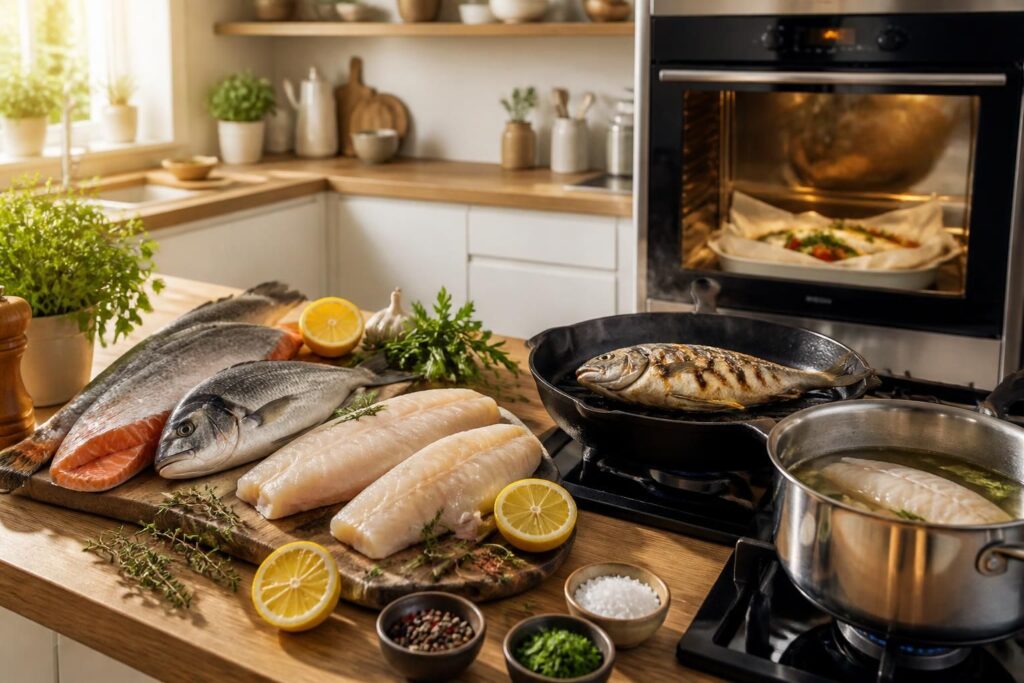 Cuisiner le poisson : cuissons, choix et recettes simples
