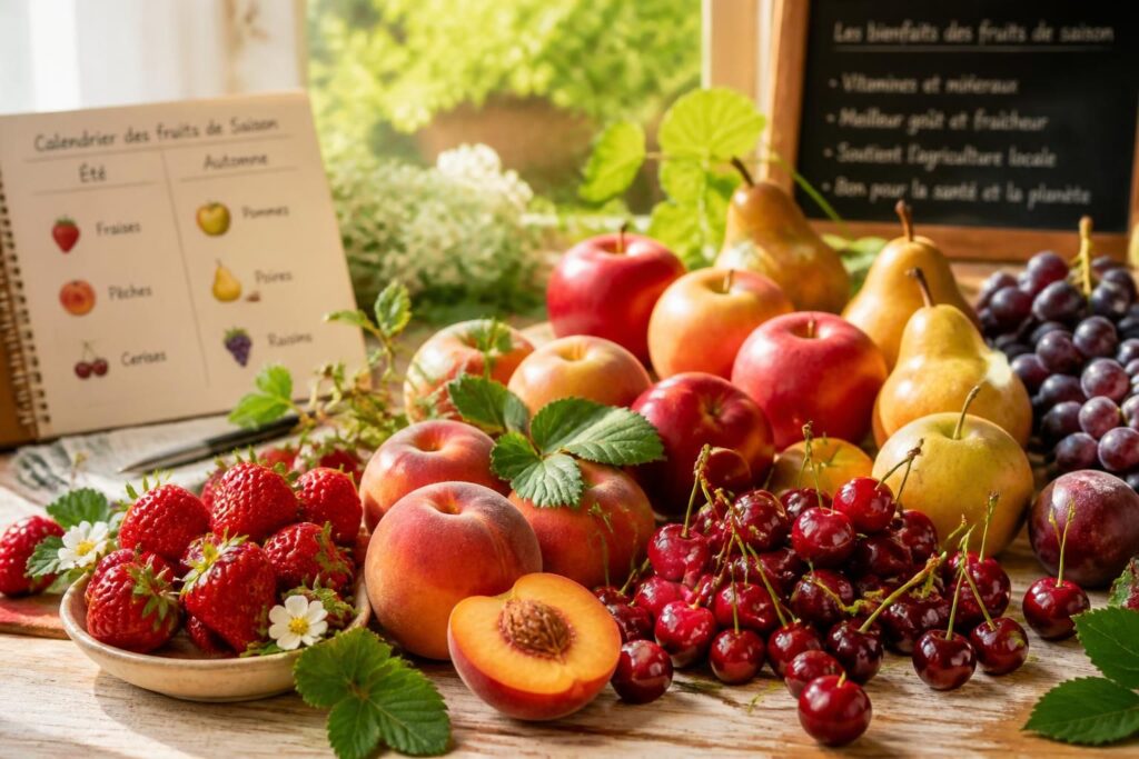découvrez quels fruits de saison consommer à quel moment et les bienfaits qu'ils apportent à votre santé.