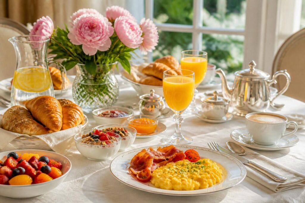 découvrez comment bien dresser la table du matin pour un petit-déjeuner et brunch réussis, alliant esthétique et convivialité.