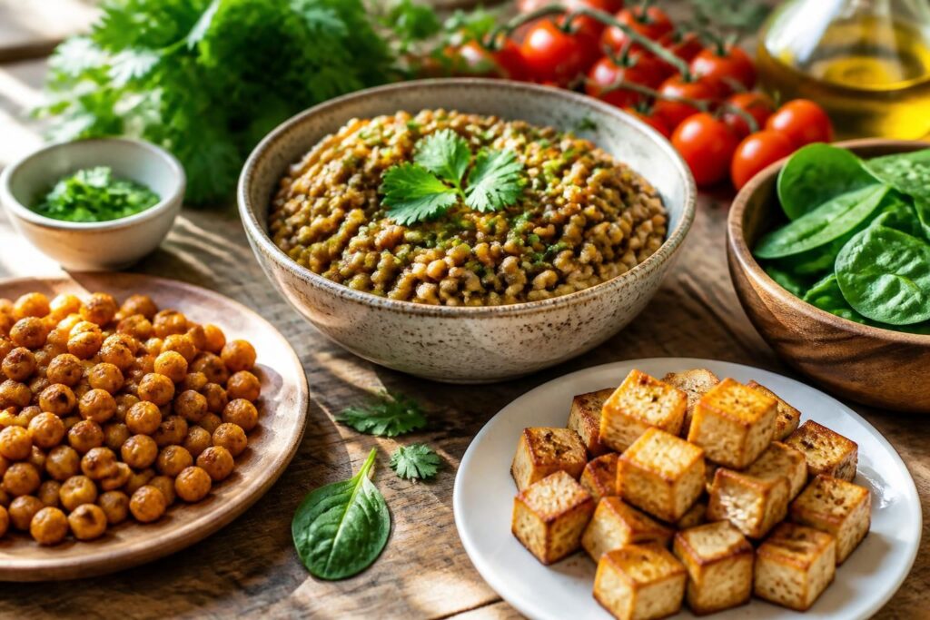 découvrez comment intégrer facilement les protéines végétales comme les lentilles, pois chiches et tofu dans votre alimentation quotidienne pour une nutrition saine et équilibrée.