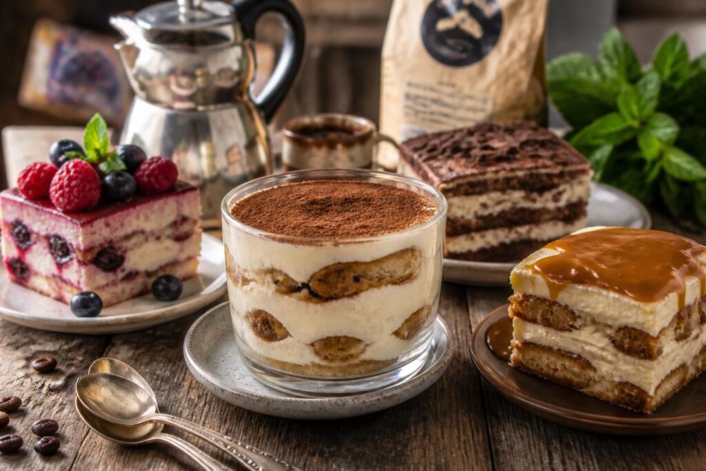 découvrez la recette italienne authentique du tiramisu ainsi que ses délicieuses variantes pour régaler vos papilles.
