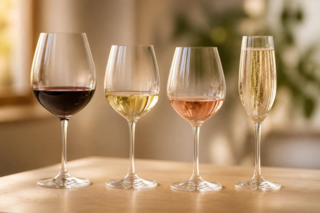 Verres à vin : quel verre pour quel vin
