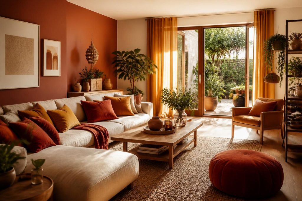 Couleur chaude en décoration : comment l’utiliser pour un salon ou une chambre accueillante