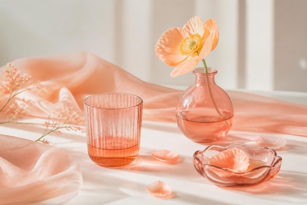 Couleur corail : nuances pastel, rose ou orange pour une touche de fraîcheur