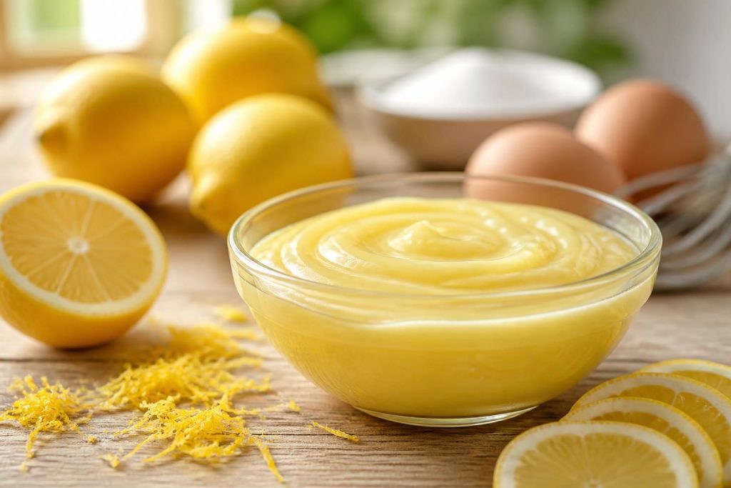 Crème au citron facile et rapide à préparer pour vos desserts acidulés