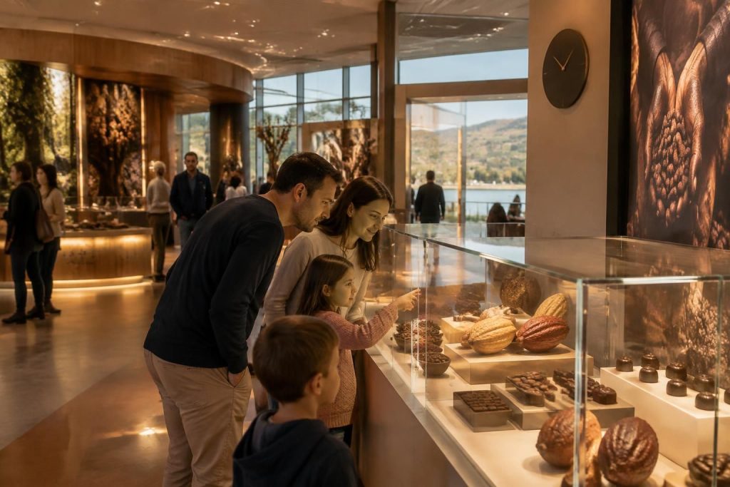découvrez la cité du chocolat valrhona à tain-l’hermitage : préparez votre visite, consultez les horaires et plongez dans l’univers du chocolat.