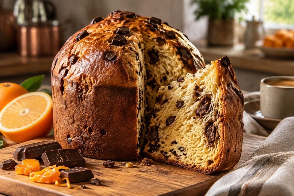 Recette panettone chocolat maison, classique ou aux agrumes façon italienne